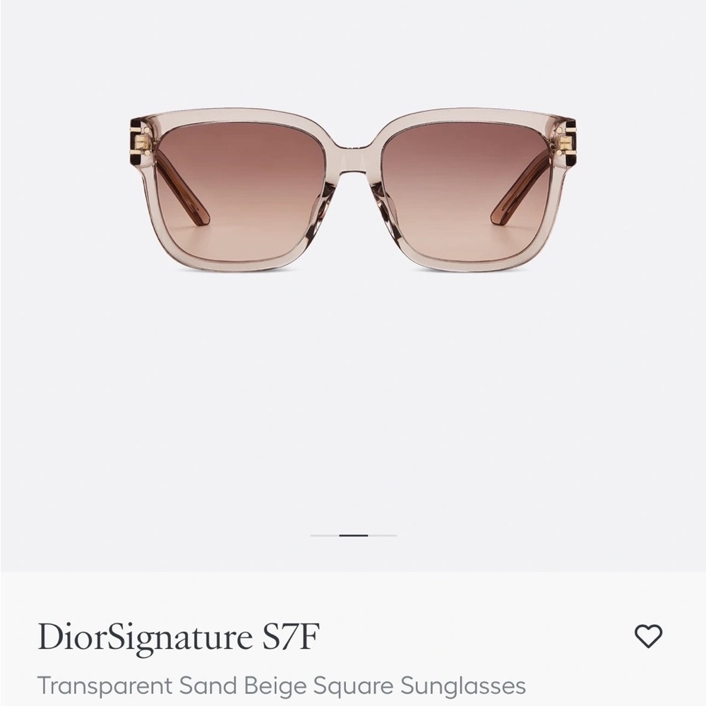 Christian Dior Pink Sunglasses